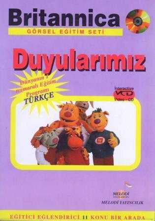 Dünyanın 1 Numaralı Eğitim Programı Şimdi Türkçe / Brıtannıca Görsel Eğitim Seti - Duyularımız (Interactıve VCD)