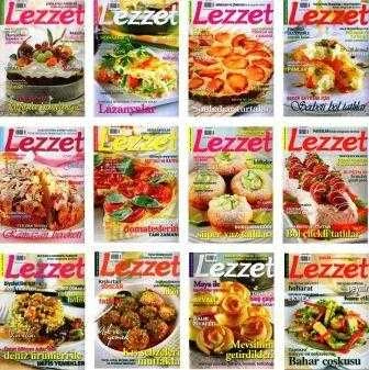 Lezzet Dergisi Yıl: 2009 – 2014 arası 39 Sayı Takım