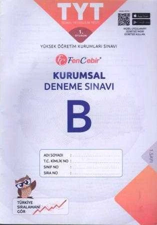 TYT Fen Cebir Kurumsal Deneme Sınavı B