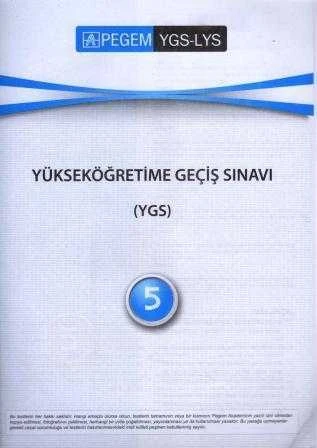 Pegem YGS Deneme 5