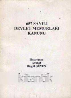 657 SAYILI DEVLET MEMURLARI KANUNU