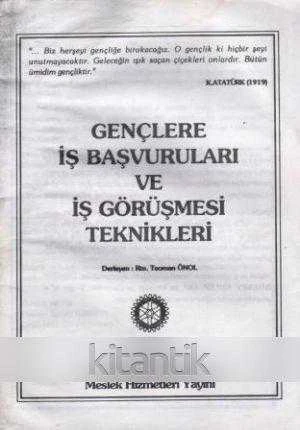 Gençlere İş Başvuruları ve İş Görüşmesi Teknikleri