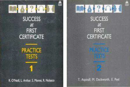 Success At First Certificate Practice Tests 1 With Key + 2 With Key (2 Book Set)
