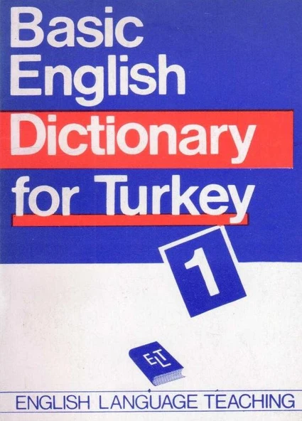 Basic English Series - 4 Book Set (Dictionary for Turkey 1 + Grammar for Turkey 2 + Vocabulary for Turkey 3 + Dialogues for Turkey 4)