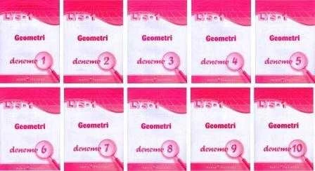 LYS - 1 Geometri 10 Deneme Takım (Deneme 1, 2, 3, 4, 5, 6, 7, 8, 9, 10)