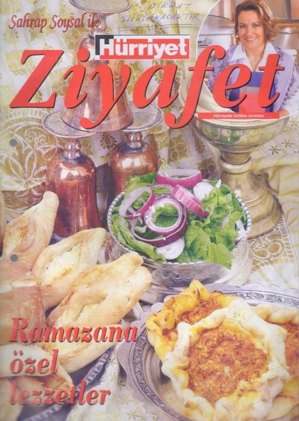 Sahrap Soysal ile Ziyafet Ramazana Özel Lezzetler Kuşe Kağıda Renkli Resimli Baskısı