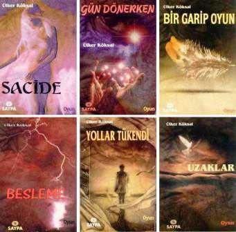 Saypa Ülker Köksal Tiyatro Seti 6 Kitap Takım (1996 Yılı İlk Baskısı)