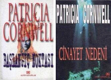 Altın Yayınları Patricia Cornwell Seti 2 Kitap Takım (Başlangıç Noktası + Cinayet Nedeni) 1999 Yılı İlk Baskıları