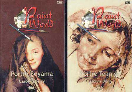 Paint World Portre Seti 2 VCD Takım "Portre Tekniği + Portre Boyama"