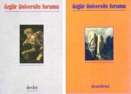 Özgür Üniversite Forumu 2 Kitap Takım "Demokrasi ve Devlet" / 1999 Yılı İlk Baskıları