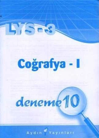LYS - 3 Coğrafya 1 Deneme No: 10