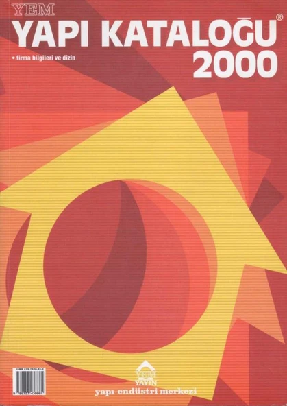 Yapı Endüstri Merkezi Yapı Kataloğu 2000 (Firma Bilgileri ve Dizin)