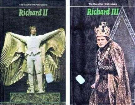 The Macmillan Shakespeare Series / Richard II + III (Two Book Set) (1974 Yılı İlk Baskıları)