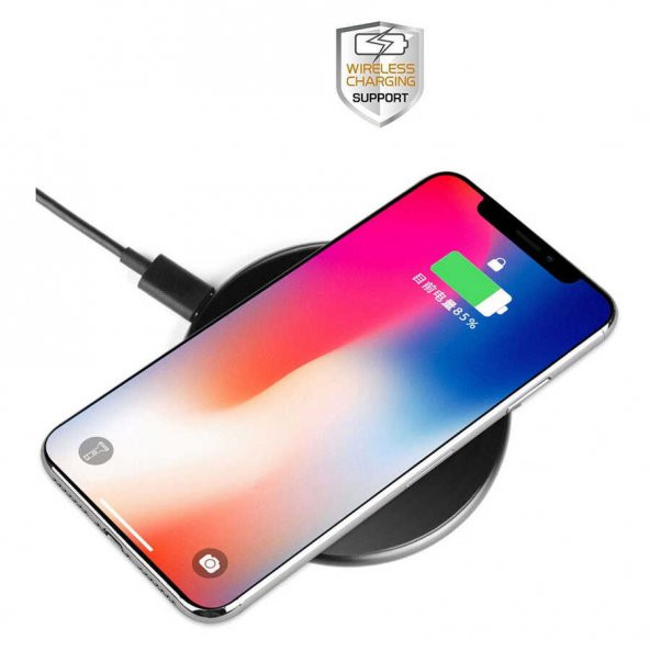 Apple iPhone X Kılıf 360 Tam Koruma Şeffaf Silikon - 7