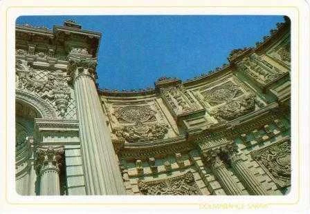 Tarihi Kartpostallar Serisi 1 / Dolmabahçe Sarayı Fotoğrafları (1856 Hazine Kapısı) Ayrıntı (Fotoğraf; Samih Rifat