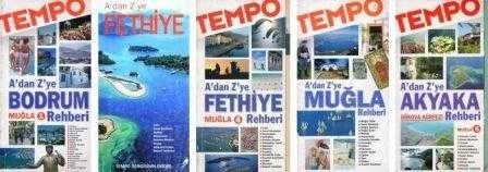 A'dan Z'ye Muğla (Bodrum 1 + Fethiye + Fethiye 4 + Akyaka + Muğla) Rehberi 5 Kitap Takım "Renkli Resimli İlk Baskısı"