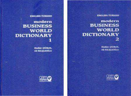 Modern Business World Dictionary A - Z (İngilizce - Türkçe / Türkçe - İngilizce) / 2 Cilt Takım - Deri Ciltli / 2001 Yılı İlk Baskısı