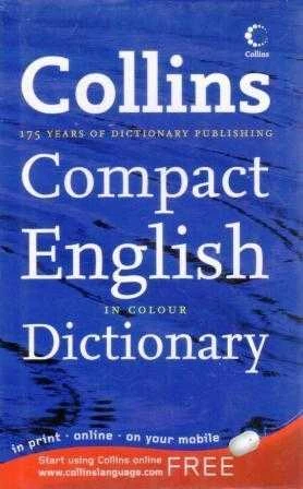 Collins Compact English in Colour Dictionary - 2009 Yılı Ciltli ve Renkli Baskısı