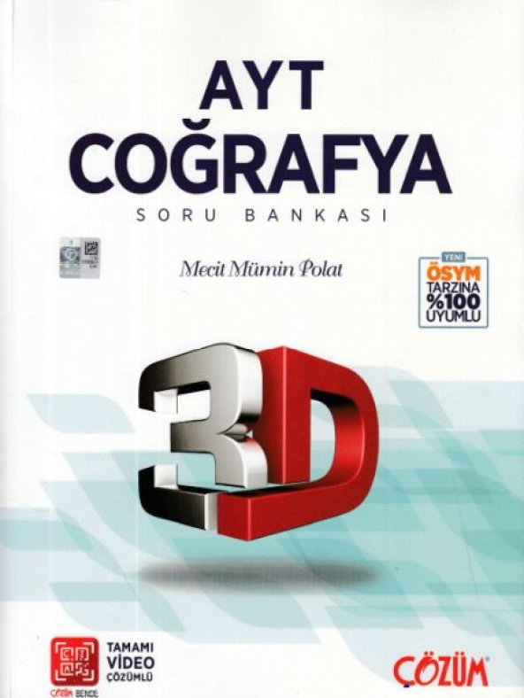 3D AYT Coğrafya Soru Bankası (Yeni)