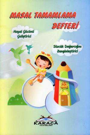 Masal Tamamlama Defteri - Hayal Gücünü Geliştirici + Sözcük Dağarcığını Zenginleştirici