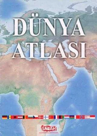 Dünya Atlası "Türkiye'nin Gölleri ve Türkiye'nin Akarsuları Haritasi Hediyeli"