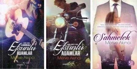 Müptela Yayınları Merve Akıncı Efsunlu Adamlar Seti 3 Kitap Takım "Kod Adı: 1.88 + Kod Adı: Cambaz + Şahmelek" / 2015 Yılı İlk Baskısı