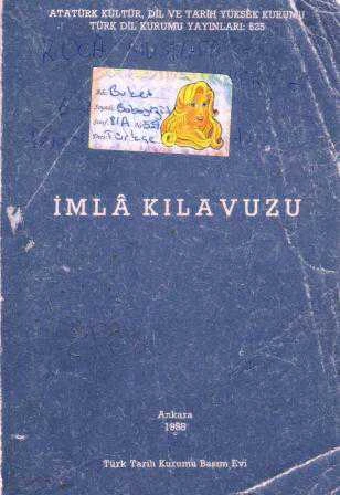 İmla Kılavuzu (1988 Yılı İlk Baskısı)