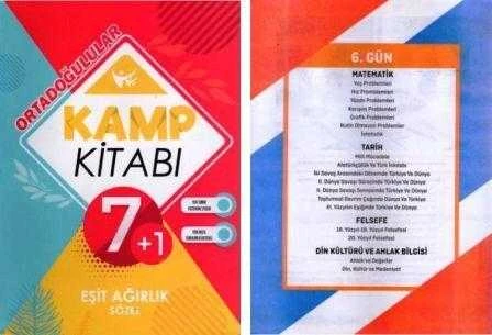 Ortadoğulular Kamp Kitabı / Eşit Ağırlık - Sözel 6. Gün "Matematik, Tarih, Felsefe, Din Kültürü ve Ahlak Bilgisi"