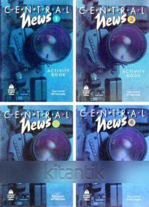 Oxford English Video / Central News 1 + 2 + 3 + 4 Activity Book (4 Book Set)