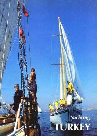 Yachting Turkey - Avrupa Kuşe Kağıda, Renkli, Resimli, İlk Baskısı