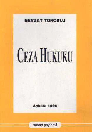 Ceza Hukuku - 1998 Yılı 4. Baskısı