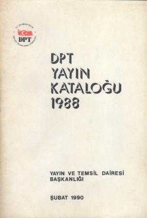 DPT Yayın Kataloğu 1998