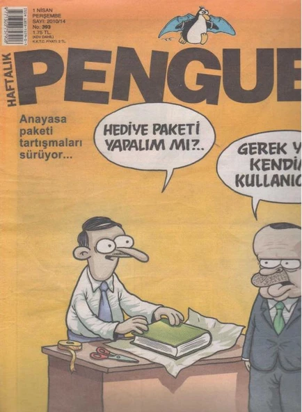 Penguen Haftalık Mizah Dergisi Yıl: 2010 Sayı: 393
