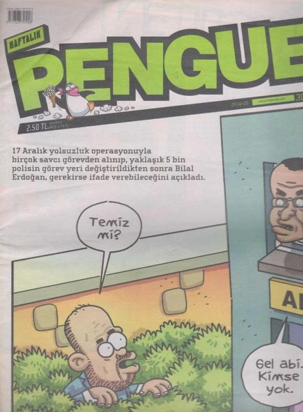 Penguen Haftalık Mizah Dergisi Yıl: 2014 Sayı: 593