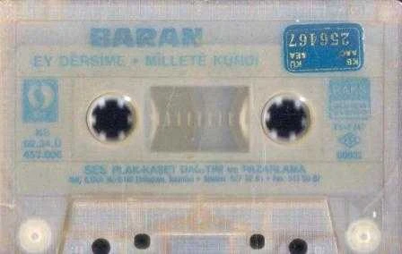 Baran / Ey Dersime - Millete Kurdi Müzik Kasedi
