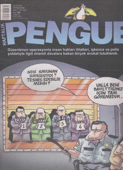 Penguen Haftalık Mizah Dergisi Yıl: 2013 Sayı: 540