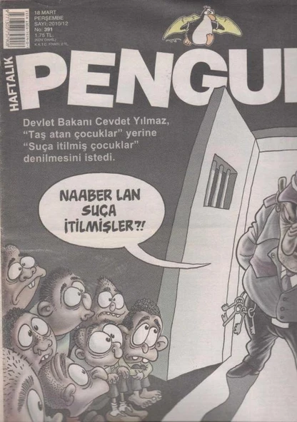 Penguen Haftalık Mizah Dergisi Yıl: 2010 Sayı: 391