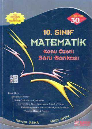 Ortaöğretim 10. Sınıf Matematik Konu Özetli Soru Bankası