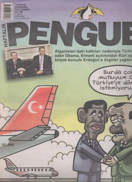 Penguen Haftalık Mizah Dergisi Yıl: 2009 Sayı: 377