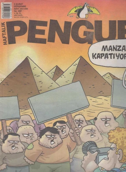 Penguen Haftalık Mizah Dergisi Yıl: 2011 Sayı: 437
