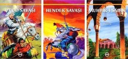 Sevgili Peygamberim 3 Cilt Takım (7-8-9. Ciltler) - 1993 Yılı Ciltli, Renkli, Resimli, İlk Baskıları