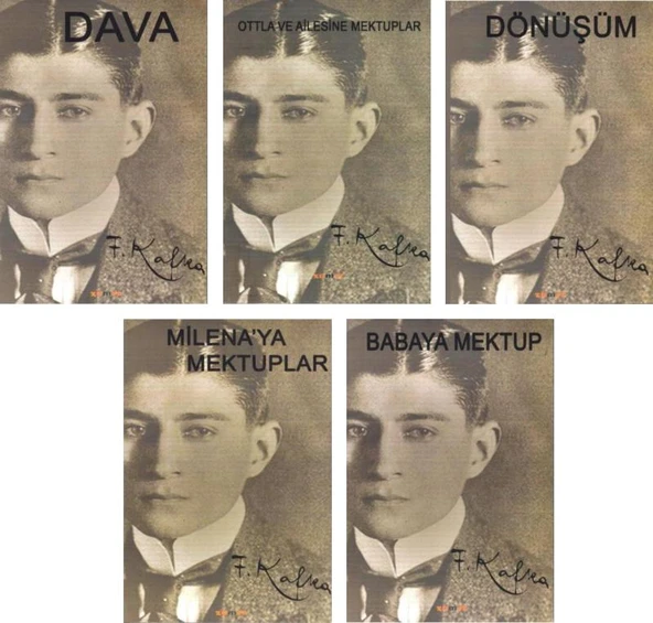 Zumer Yayınları Kafka Dizisi 5 Kitap Takım (Babaya Mektup + Dava + Dönüşüm + Milena'ya Mektuplarottla ve Ailesine Mektuplar)