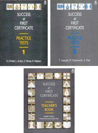 Success At First Certificate Practice Tests 1 With Key + 2 With Key + Teacher's Book (3 Book Set)