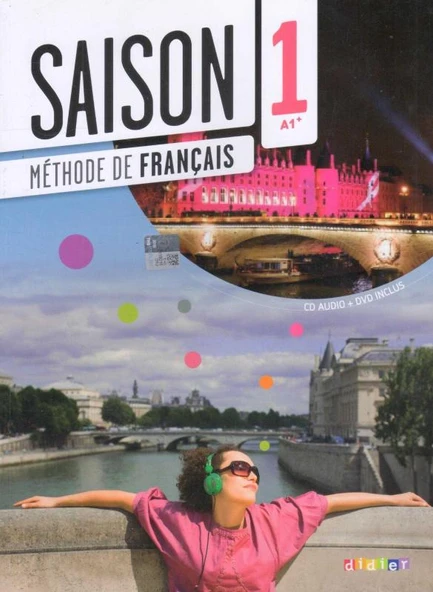 Saison 1 + 2 / ensemble de 3 livres (1 A1+ - 2 A2-B1 -  A2+ Cahier d'activites)