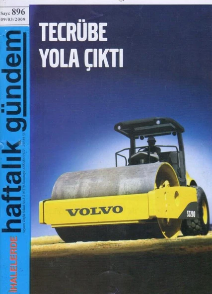 İhalelerde Haftalık Gündem Dergisi Yıl: 2009 Sayı: 896