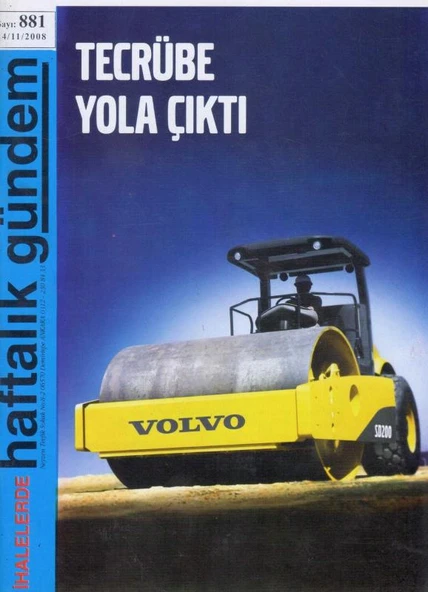 İhalelerde Haftalık Gündem Dergisi Yıl: 2004 Sayı: 881