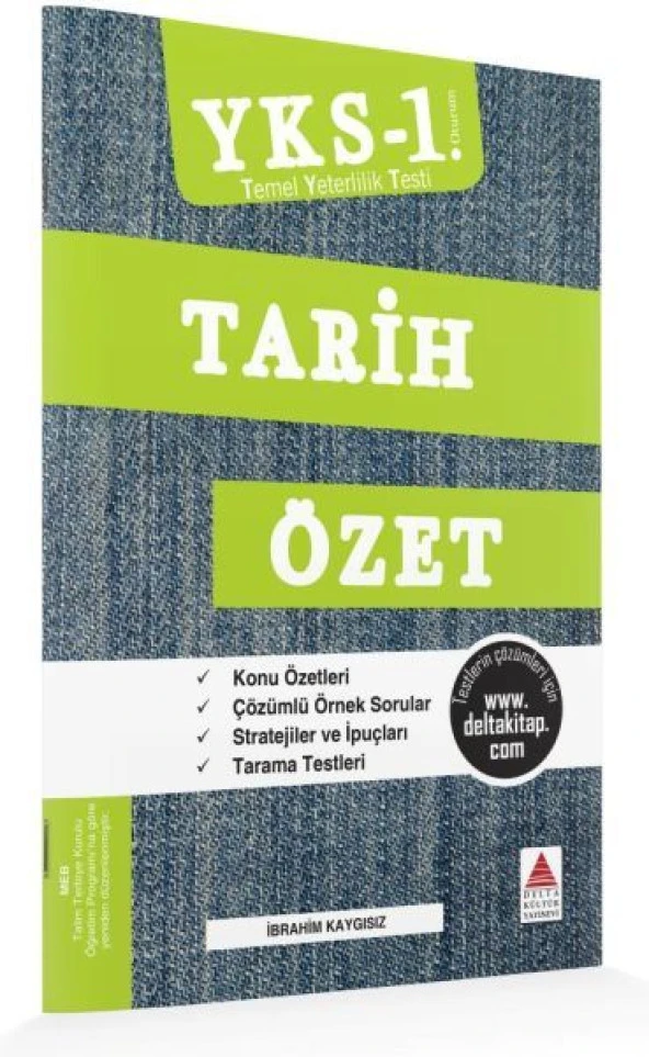 Delta Kültür YKS 1. Oturum Tarih Özet (TYT)