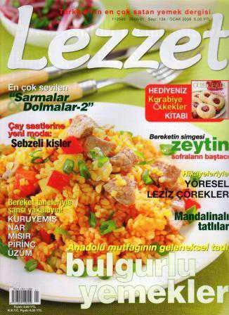 Lezzet Dergisi Sayı: 134 Yıl: 2008/1