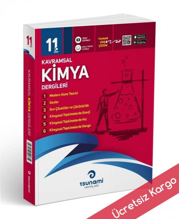 Tsunami 11.Sınıf Kavramsal Kimya Dergileri 6 Dergi