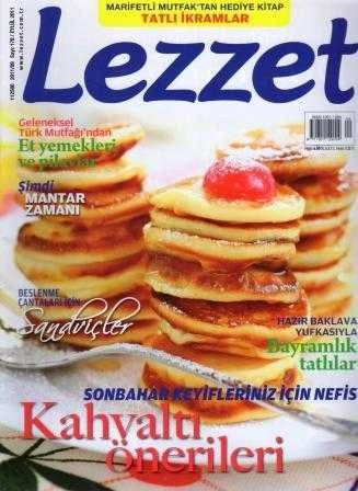 Lezzet Dergisi Sayı: 178 Yıl: 2011/9